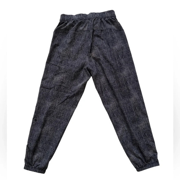 Lululemon Rollin' With My Omies Burlap Texture Dune Black yoga jogger pants 4 - Picture 11 of 15